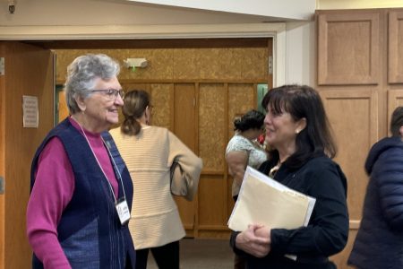 CUMC Members having a conversation